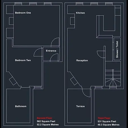 Spacious 2 Bedroom Apartment In The Heart Of Soho.